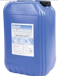 Solent Maintenance DW25 De-ionised Water 25L  - Picture 1 of 1