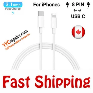 Câble de Charge Rapide PD USB Type C vers iPhone pour Apple iPhone 13 12 11 Pro Max - Photo 1 sur 7