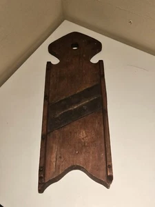 Antique Cabbage 2 Blade Wooden Slicer Cutter Mandolin Primitive Decor 20.5"H - Picture 1 of 9