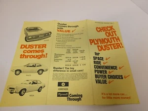 Vintage selten 1971 Plymouth Staubwedel Verkaufsbroschüre Broschüre Vorteilsbericht #1 - Bild 1 von 10