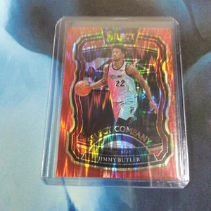 2020-21 Panini Select Jimmy Butler Select Company Red Flash Prizm #11 Heat NM/M - Picture 1 of 2