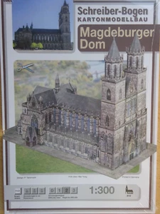 Magdeburger Dom Kirche Kartonbausatz *NEU* Schreiber- Bastelbogen - Bild 1 von 1