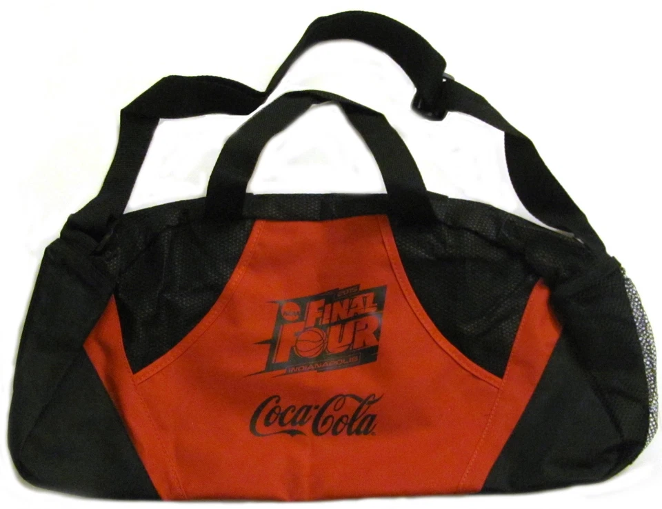 COCA COLA Final Four NCAA Indianapolis 2015 DUFFLE BAG Promo Item NEW Coke Red - Imagem 1 de 1
