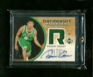 Gerald Green 2005-06 UD HARDCOURT ROOKIES Auto RC #1/15 1/1? FIRST ONE MADE