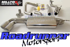 Milltek Audi TT MK2 2.0 TFSI 2WD Exhaust System Inc Sport Cat Twin 90mm Jet Tail - Picture 1 of 1