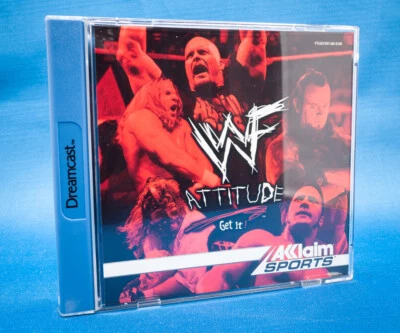 PAL Sega Dreamcast game - WWF Attitude - SPN, ITA - Image 1 of 2