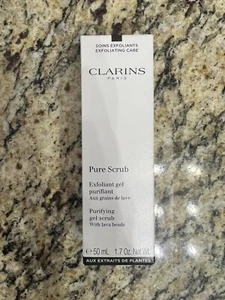 Clarins PURE SCRUB Exfoliating Gel Scrub 1.7 fl oz ""NIB"" - Picture 1 of 3