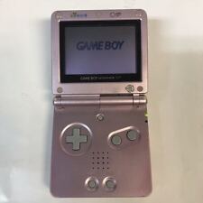 Nintendo GameBoy Advance SP GBA Console Handheld System Pearl Pink Console Only
