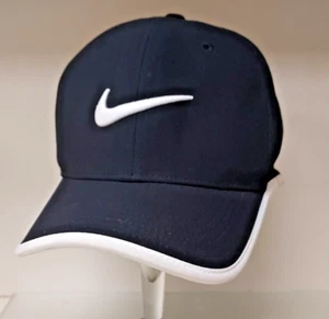 Nike Swoosh Adult Classic 99 VAPOR Training Hat/Cap Obsidian Black  - Nice! - Picture 1 of 9