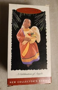 Hallmark A Celebration of Angels #1 Keepsake Ornament in Original Box NOS - Picture 1 of 1