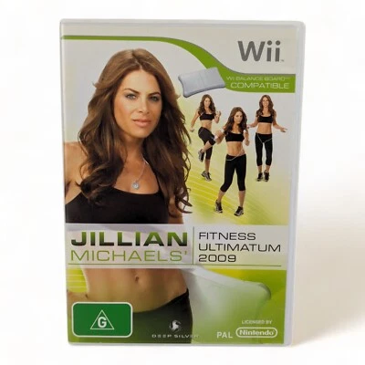 Jillian Michaels Fitness Ultimatum 2009 Nintendo Wii Game With Manual PAL - Image 1 of 4