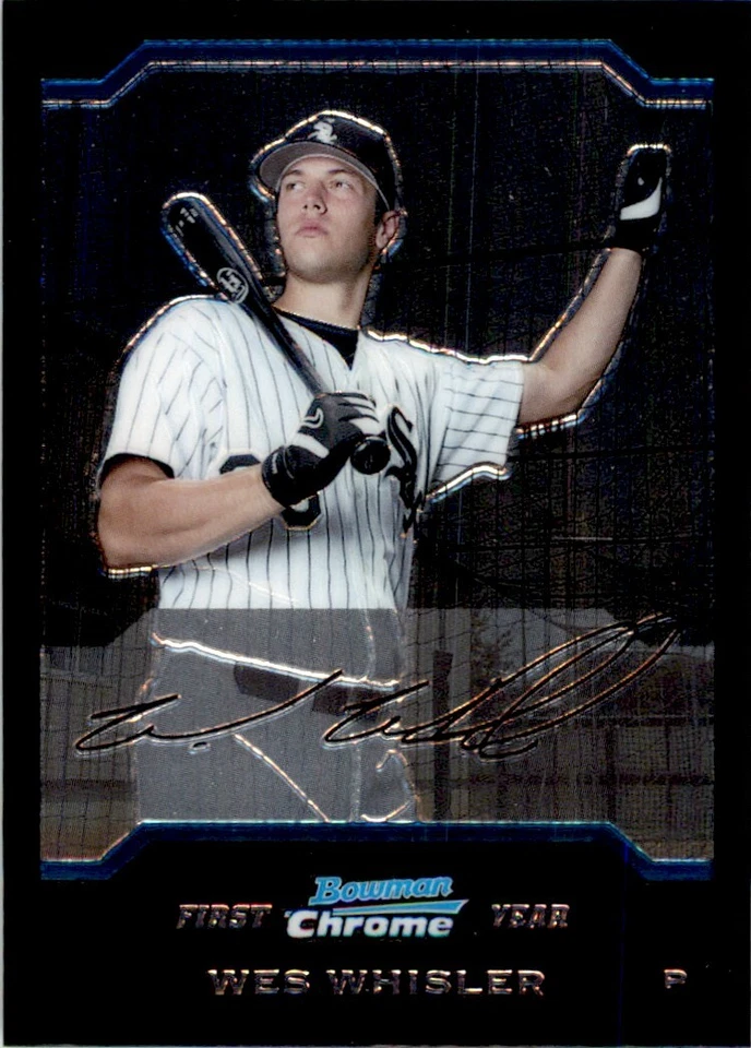 2004 Bowman Chrome Wes Whisler 100 Baseball Cards #BDP92 - Image 1 of 2