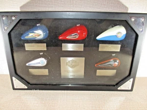 Harley Davidson Motorcycle 2006 Edison Highland Park NJ Gas Tank Shadowbox - Picture 1 of 14