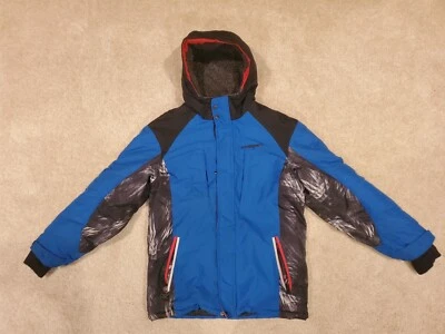 ZeroXposur Boy's Snowboard Hooded Winter Ski Jacket Blue Size 14/16 - Image 1 of 4