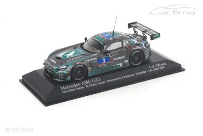 De AMG GT3 24h Dubaï 2016 Buurmann / Haupt / Al-Faisal MINICHAMPS 1 : - Photo 1/4