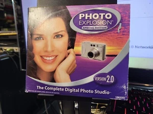 Nova Photo Explosion:The Complete Digital Photo Studio,Version 2.0(PC, 2004)3CDs - Picture 1 of 5