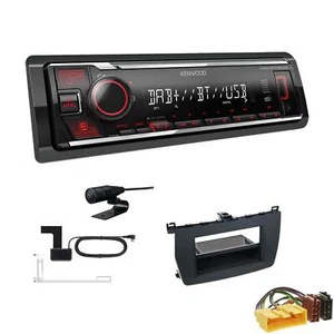 Kenwood KMM-BT408 DAB+ 1-DIN Auto Radio Bluetooth für Mazda 6 2008-2012 schwarz - Bild 1 von 5
