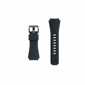 Correa de banda original Samsung Gear S3 SM-R760 Frontier/S3 Classic SM-R770 negra - Imagen 1 de 1