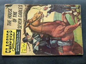 Gilberton Classics Illustrated # 52 House of 7 Gables Mar '66 (VG) - Picture 1 of 3