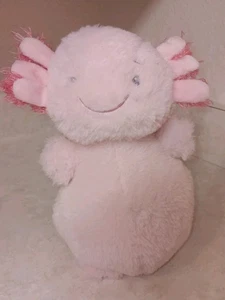 Baby Ganz Bubbles Axolotl Plush Stuffed Animal Toy, 8" tall - Picture 1 of 6