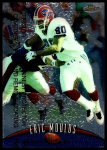 1998 Topps Finest Eric Moulds #32 Buffalo Bills Refractor - Picture 1 of 2