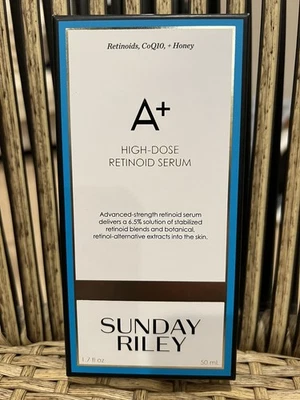 Sunday Riley A+ 高剂量视网膜精华 1.7 液量盎司/50 毫升-全新 — 第 1/4 张图片
