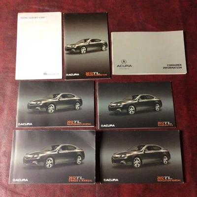 Acura TL 2012 manual del propietario libros mantenimiento ref tecnología navegación guías todos los modelos Foto 1 de 4