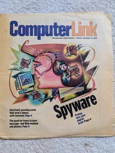 COMPUTER LINK GIORNALE RIVISTA 2000 APPLE GIOCHI SPYWARE CELLULARI PER BAMBINI - Foto 1 di 3