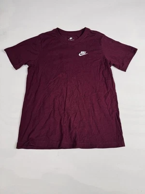 Nike The Nike Tee Crewneck Short Sleeve Maroon Boys XL - Image 1 of 4