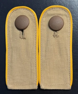 Fuerza Aérea Alemana Afrika Korps Personal Volador Hombro con Botones, ¡Raro! Foto 1 de 2