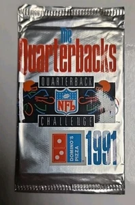 The Quarterbacks Challenge 1991 Upper Deck Domino's Pizza Sealed Pack - Bild 1 von 2