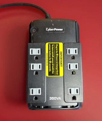 CyberPower CP350SLG-R 350VA/255W Standby UPS System - Used - Image 1 of 4