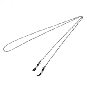 Modische Edelstahl rutschfeste Brille Sonnenbrille Kette Kordel Umhängeband - Bild 1 von 7
