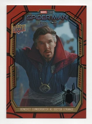 2023 Upper Deck Marvel Spider-Man No Way Home Ensemble Spider-Man Foil #E-7 /299 - Image 1 of 2