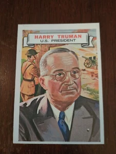 1967 Topps (Who Am I ?) #11 Harry Truman (NRMT) No Disguise - Picture 1 of 2