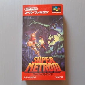 SUPER METROID for Super Famicom - Authentic Nintendo Japan Action Game - Picture 1 of 9