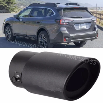 Stainless Steel Car Exhaust Pipe Tip Rear Tail Muffler For Subaru Outback Foto 1 de 4