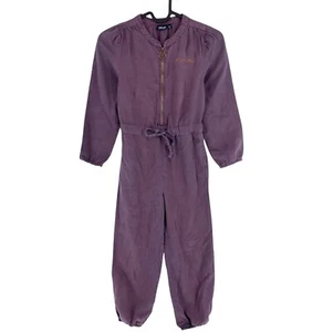 LikeFLO Girls Purple Long Sleeves Jumpsuit Size 8 Years 128 cm - Picture 1 of 9