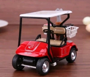 GOLF MODEL CAR MINI PULLBACK ACTION CART SPORT SCALE 1:36 - Foto 1 di 2