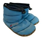 Baffin Polar Proven Cush Booty Slippers Base Camp Blue Unisex Small size 2,3,4