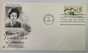 1. Tag Ausgabe Stempel & Umschlag - Verschönerung Amerikas - Bild 1 von 2