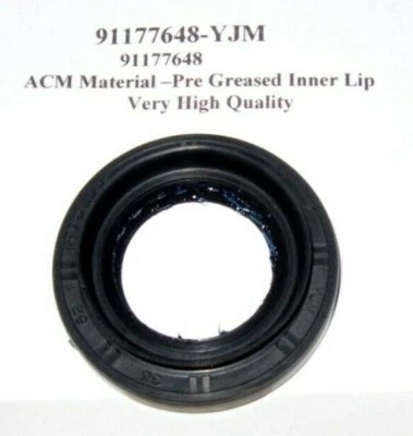 Vedação lateral diferencial frontal compatível com Chevy Tracker, Geo Tracker, Honda Insight - Imagem 1 de 3