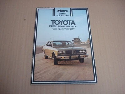 Manual de reparación de servicio Toyota Corona Celica Hi-Lux 1968-1976 Foto 1 de 2