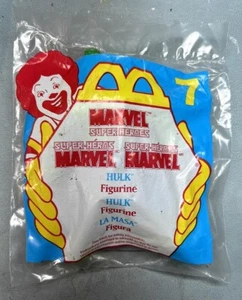 1996 MARVEL / McDONALD'S HAPPY MEAL HULK TOY FIGURE #7 (MIP) * - Picture 1 of 2