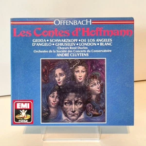 Les Contes d'Hoffmann 2 CD plus Booklet Box Set An Opera in 4 Acts by Offenbach - Picture 1 of 7