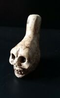 Death Whistle, Loud, Natural, Small, Real, Aztec, Maya, Original, Hand Crafted.