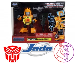 Bumblebee - Figuras de metal fundido a presión de dibujos animados de Transformers - Juguetes Jada - Imagen 1 de 5