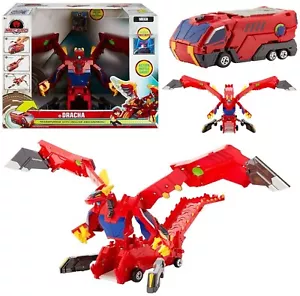 Turning MeCard Mega Drakona Mecardimal Ages 6+ New Toy Dragon Car Truck Robot - Foto 1 di 7