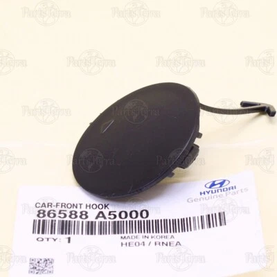 Новый подлинный оригинальный производитель Hyundai ELANTRA передний бампер буксировка крюк глаз пластиковая крышка 86588A5000 - Изображение 1 из 4