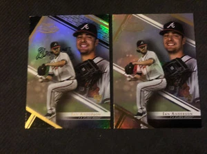 2021 TOPPS GOLD LABEL LOT(2) #65 IAN ANDERSON CLASS 2 AND 1 BLACK RC - BRAVES 🪓 - Picture 1 of 2